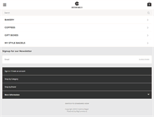 Tablet Screenshot of crestlinebagel.com